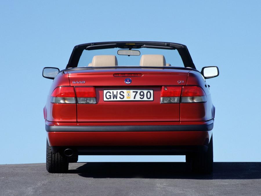  Saab 9-3 Convertible 1998 года  (фото 40 из 57)